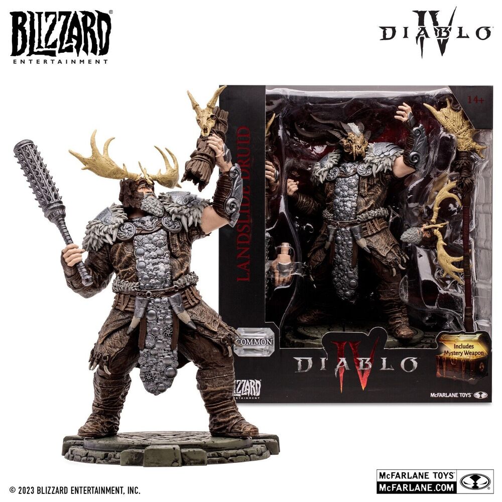 McFarlane Toys - Blizzard - Diablo 4: Landslide Druid (Common) - Statue